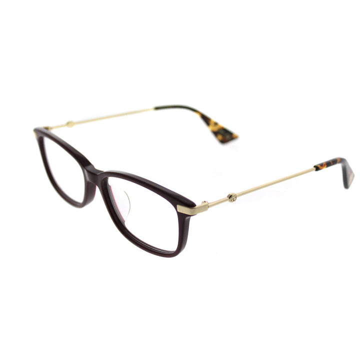 Gucci Asian Fit GG 0112OA 005 Unisex Rectangle Eyeglasses 53mm