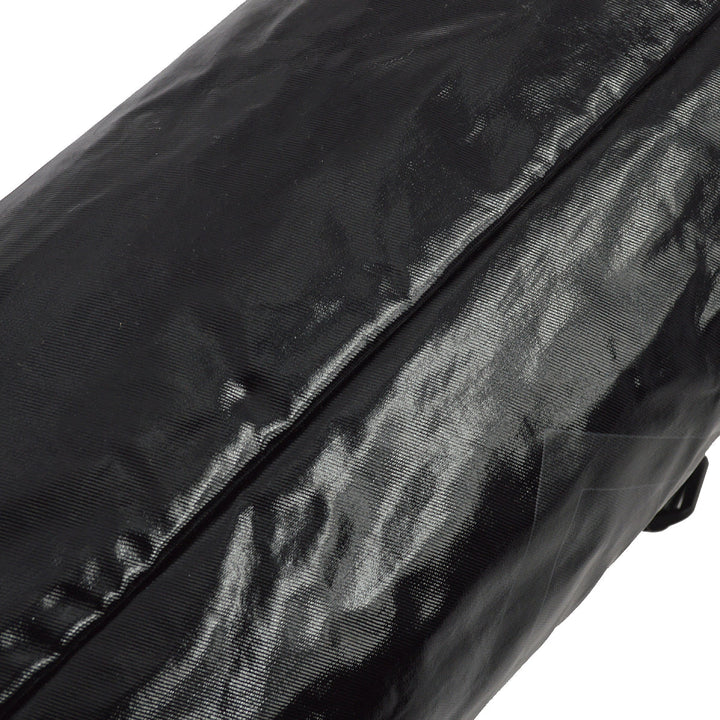 Top Quality Chanel 2006-2008 Sports Line Black Vinyl Gym Bag 35