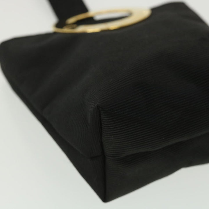 Celine Pouch Nylon Black  38667
