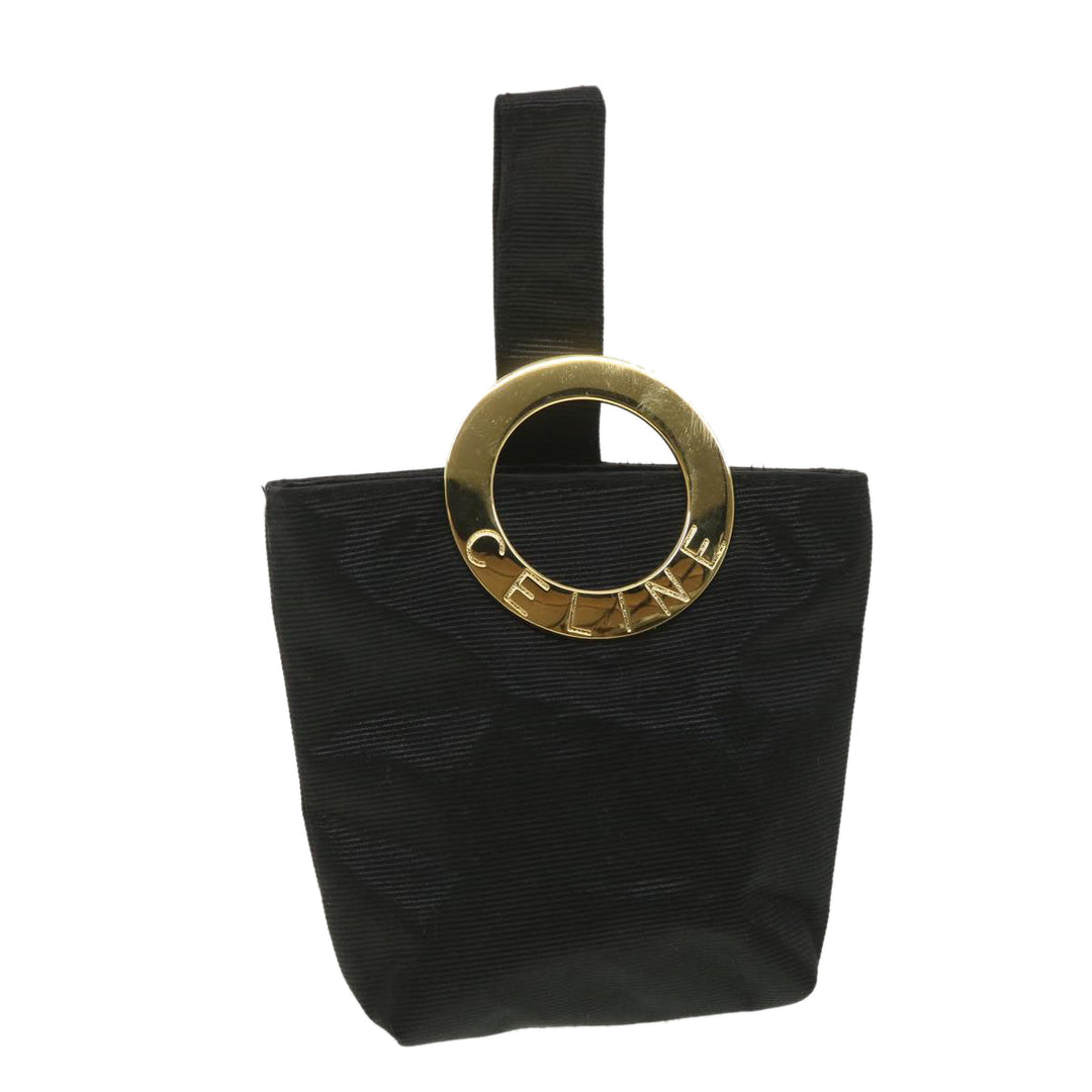 Celine Pouch Nylon Black  38667