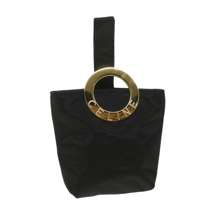 Celine Pouch Nylon Black  38667