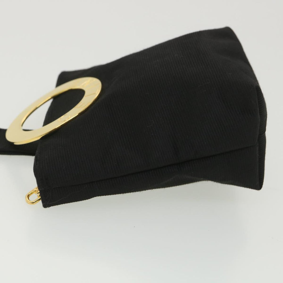 Celine Pouch Nylon Black  38667