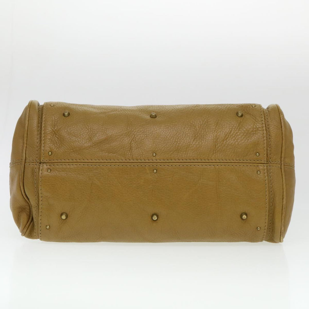 Chloe Paddington Hand Bag Leather Beige 03 06 51 5366 38736