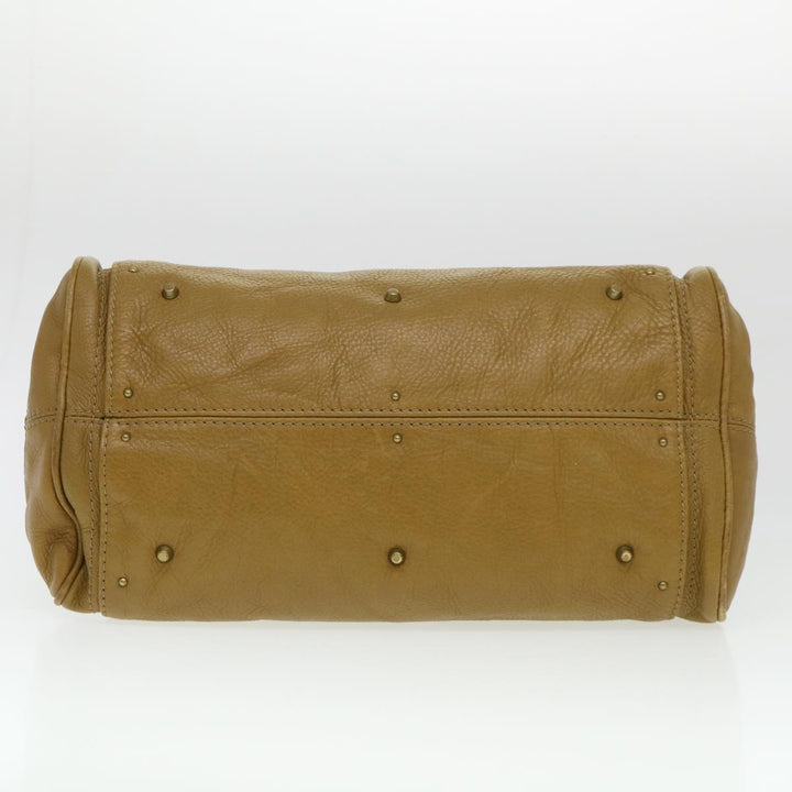 Chloe Paddington Hand Bag Leather Beige 03 06 51 5366 38736