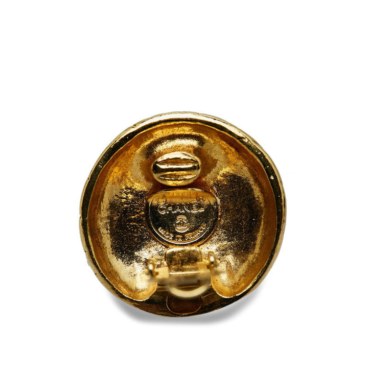 Top Quality Chanel Logo Earrings Gold  Ladies Chanel