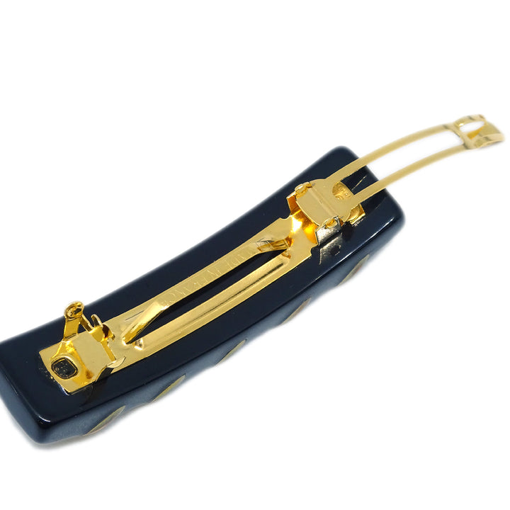 Top Quality Chanel Hair Clip Hairpin Barrette Black 97A