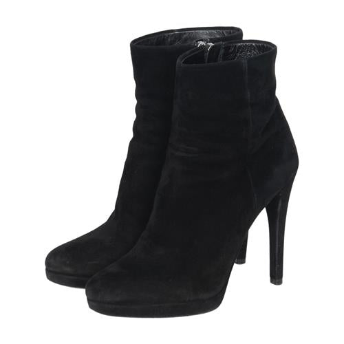 Prada Suede Platform Boots