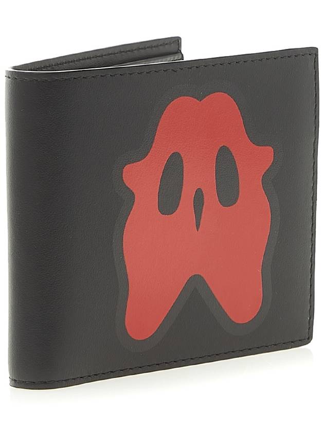 Burberry Monster Graphic Half Wallet Black