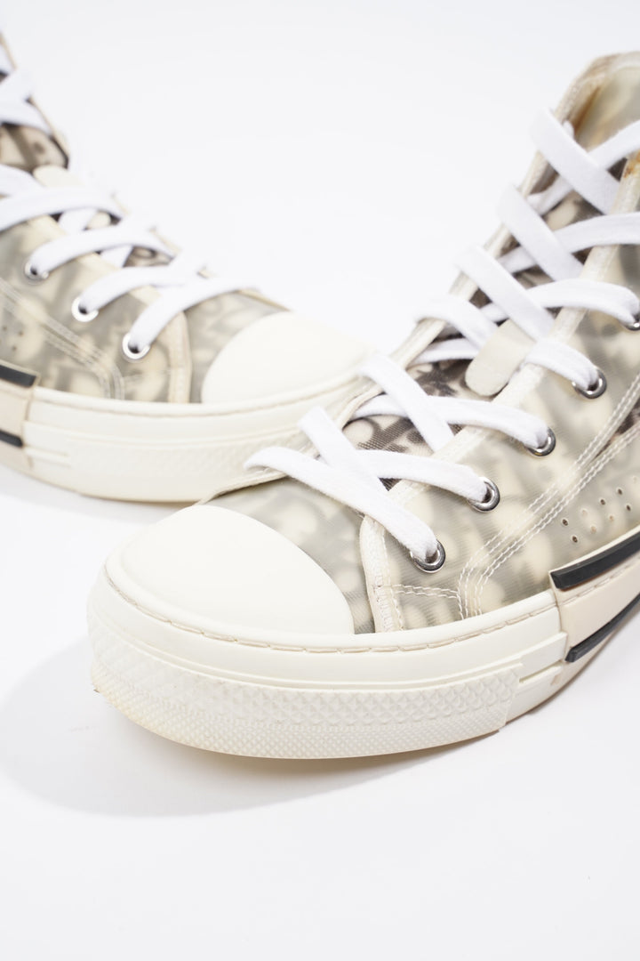 Christian Dior B23 Hightops Grey Oblique Canvas EU 38 UK 5