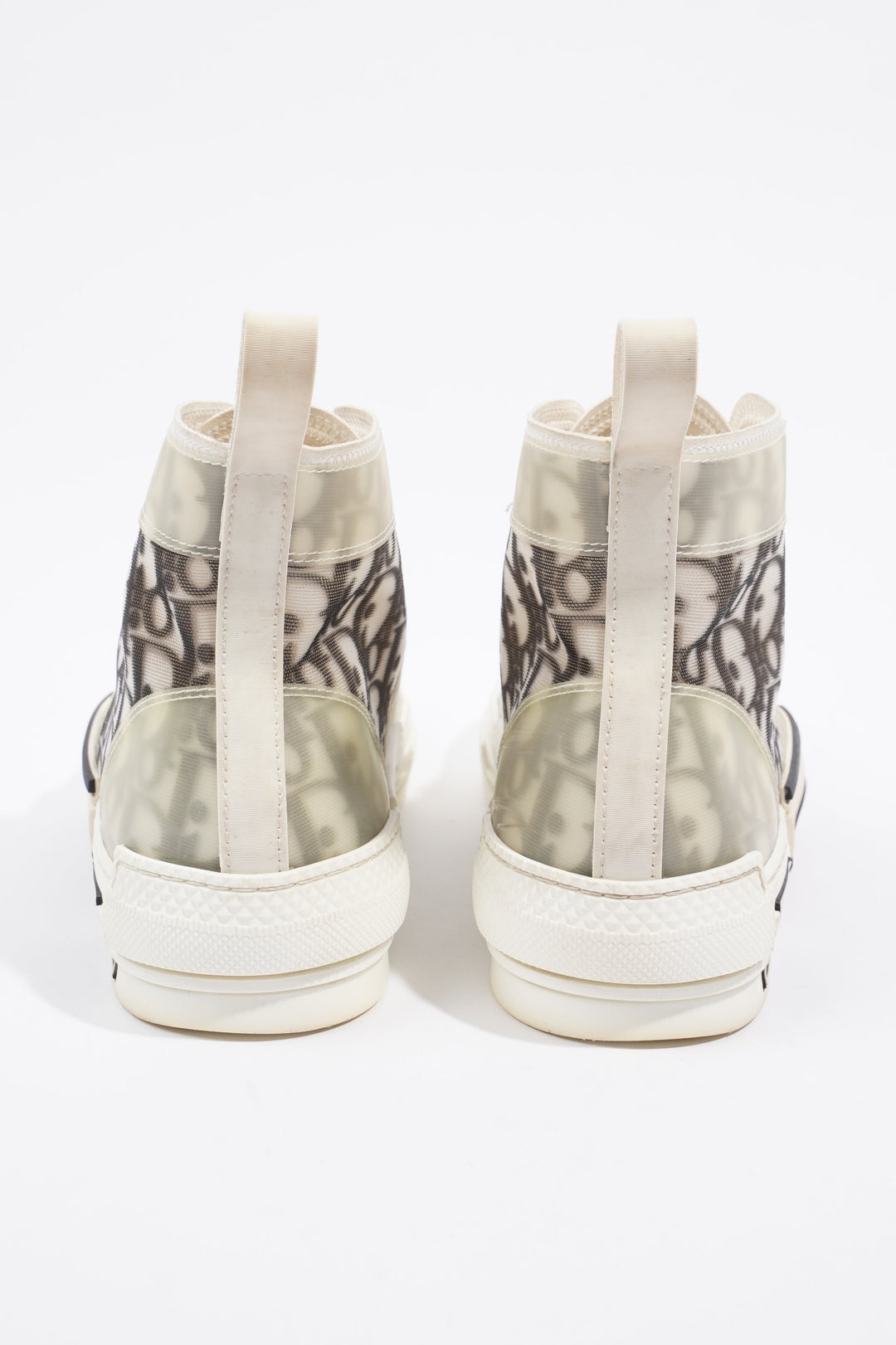 Christian Dior B23 Hightops Grey Oblique Canvas EU 38 UK 5