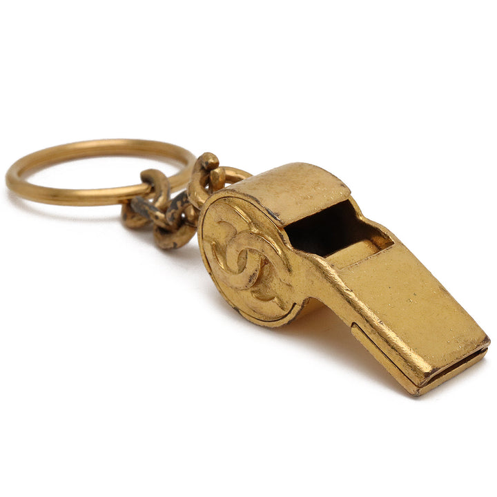 Top Quality Chanel Top Quality Chanel Whistle Fleece Cocomark CC Mark Vintage Keyling Keyholder Bag Cham GP Goldmake 95A