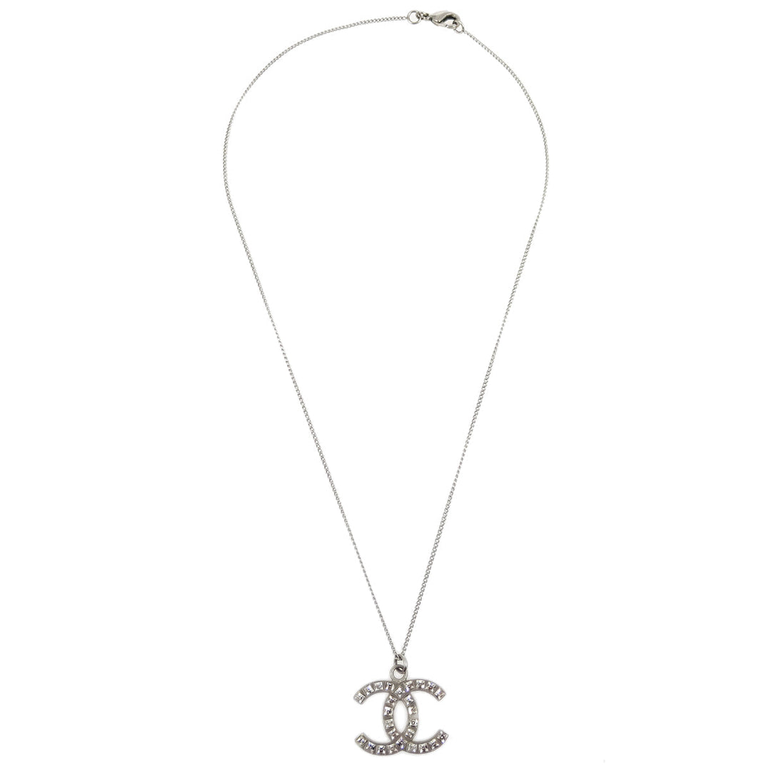 Top Quality Chanel Silver Chain Necklace Pendant B12A