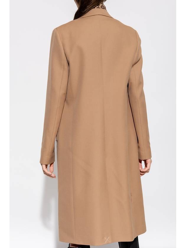 Burberry Oakley Single Coat Camel