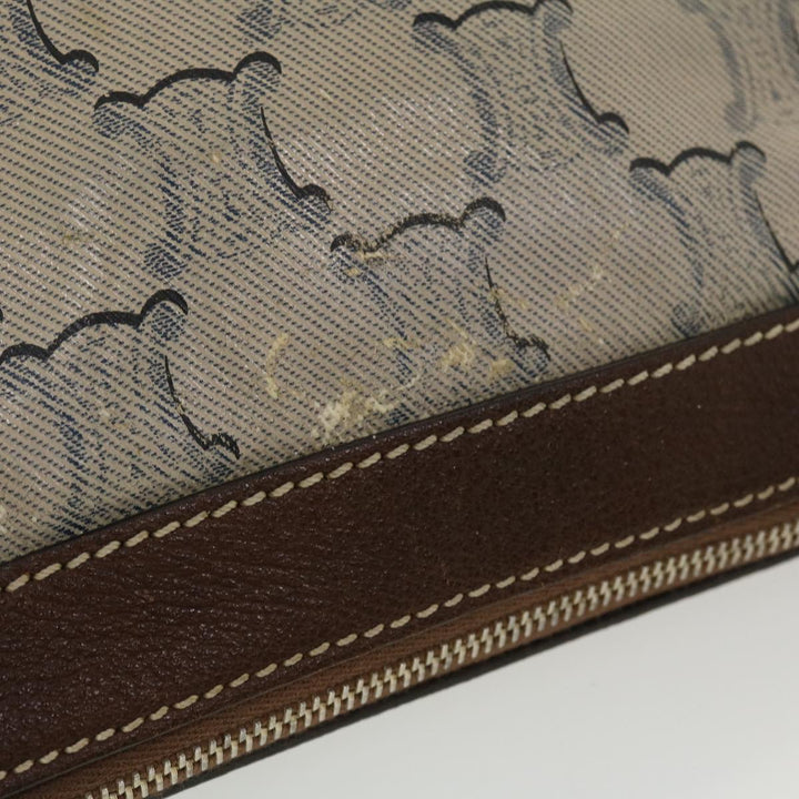 Celine Shoulder Bag Triomphe Beige SC-ST-0097 Auth 39618