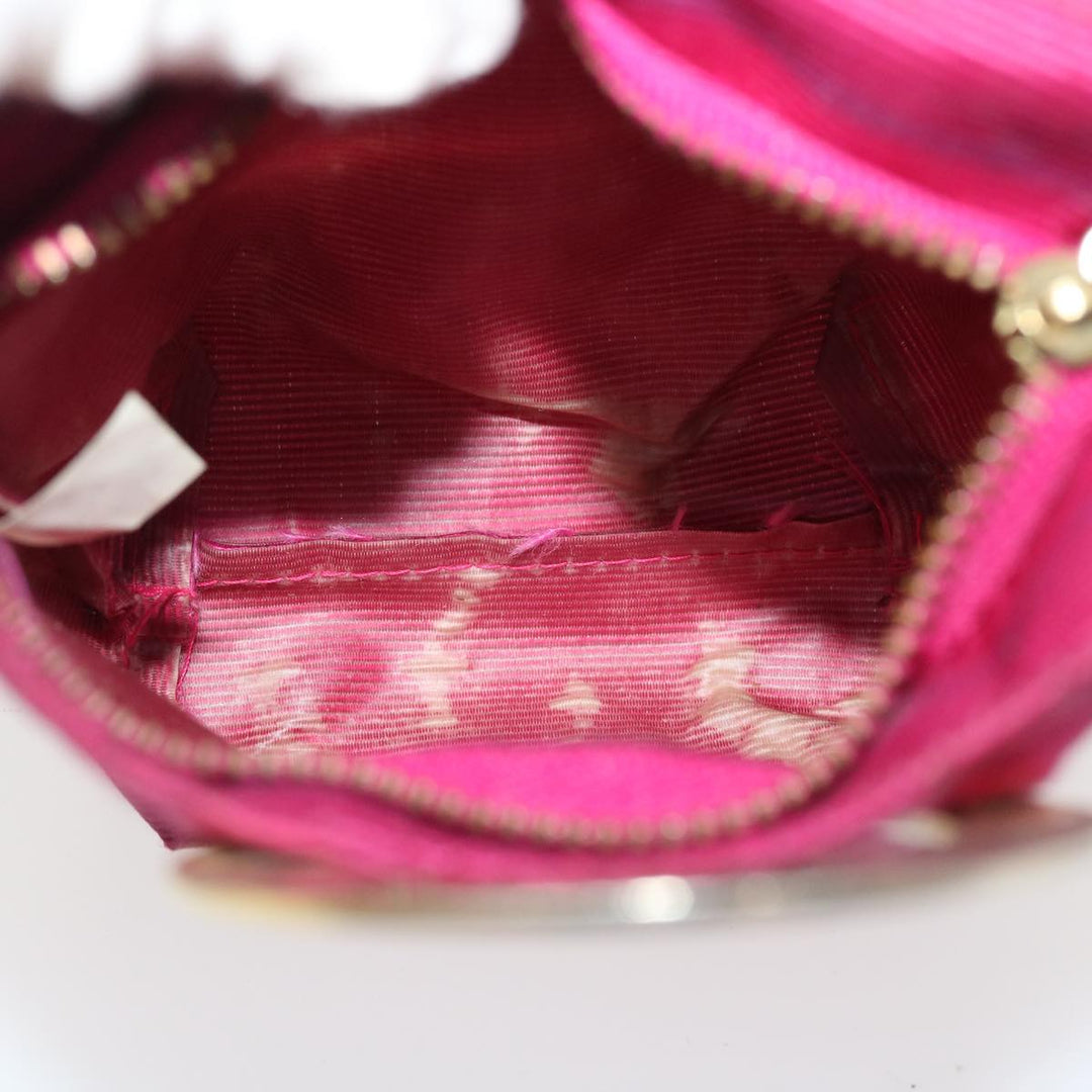 Celine Pouch Nylon Pink  39620