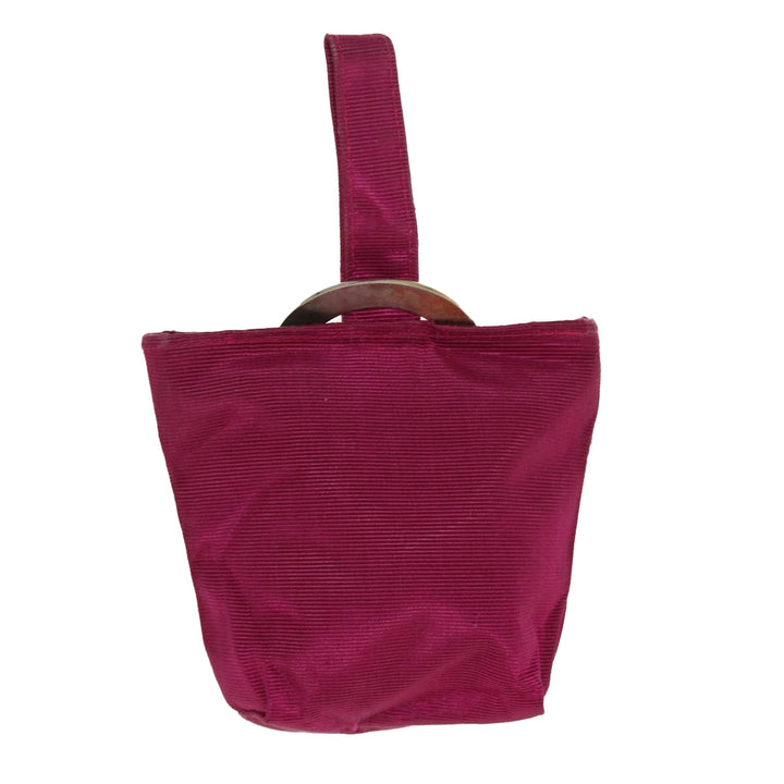 Celine Pouch Nylon Pink  39620