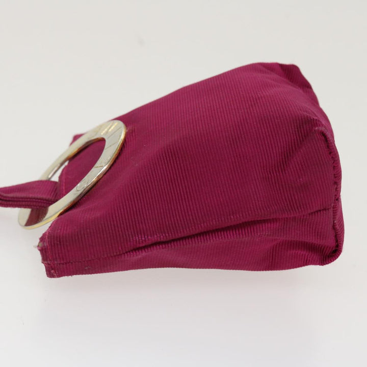 Celine Pouch Nylon Pink  39620