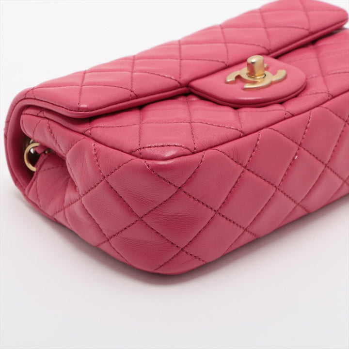 Top Quality Chanel Mini Matrasse 20  Single Chain Bag Coco Ball Pink Gold