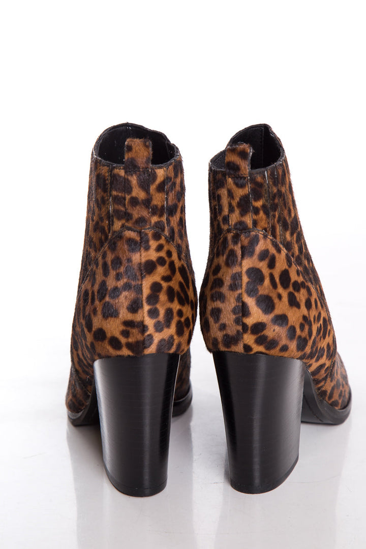 Marc Fisher Leopard Booties SZ 9.5