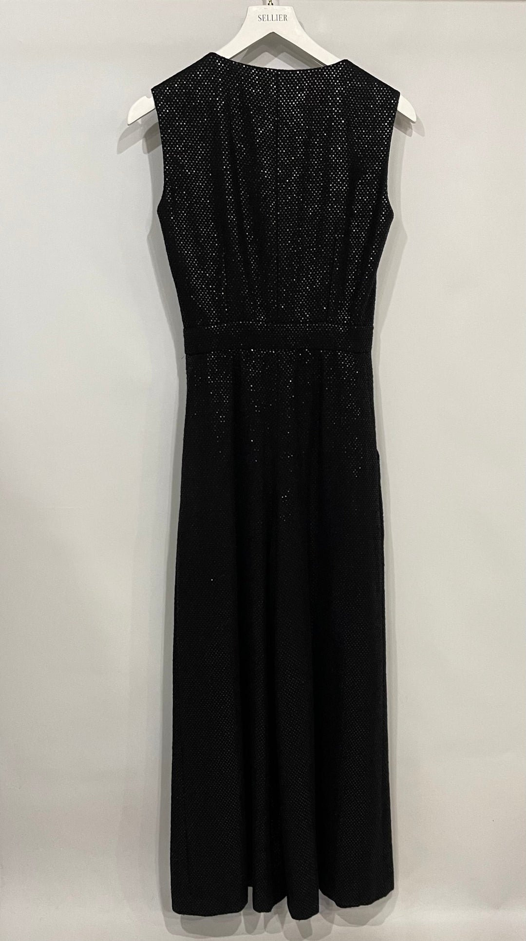 Top Quality Chanel Black Long Sleeve Embellished Jacket with Matching Jumpsuit Set Size FR 34 (UK 6)