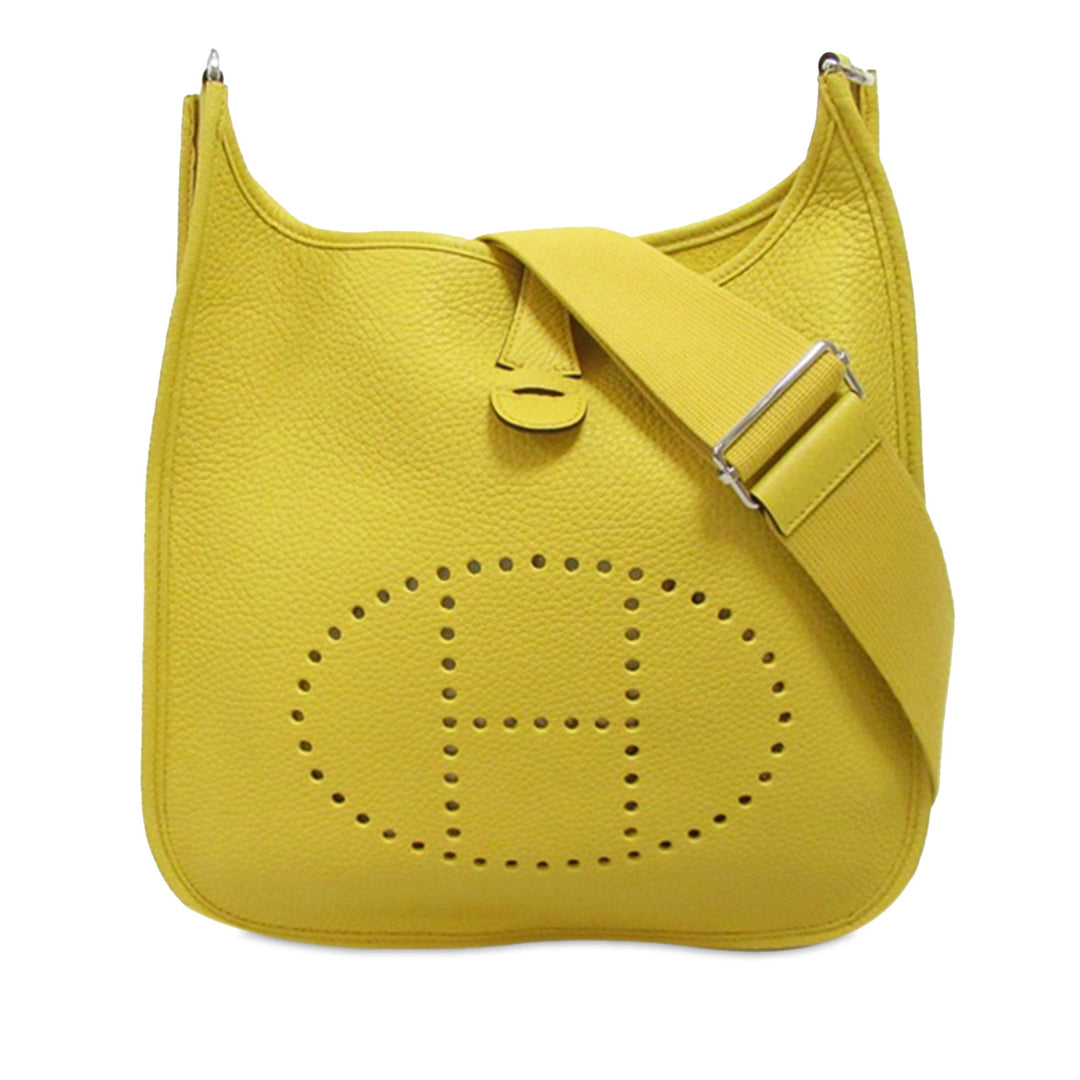Hermes Clemence Evelyne III PM Crossbody Bag
