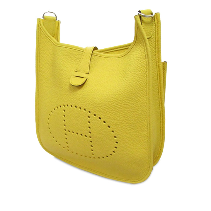 Top quality Hermes Clemence Evelyne III PM Crossbody Bag