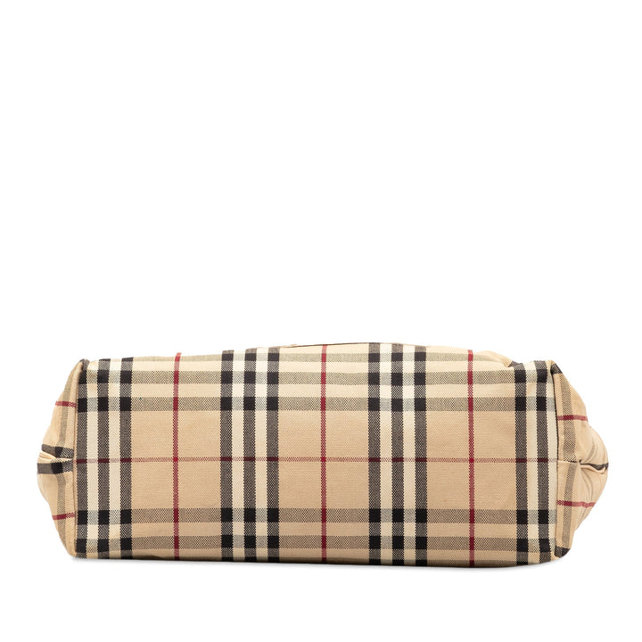 BURBERRY House Check Tote Tote Bag