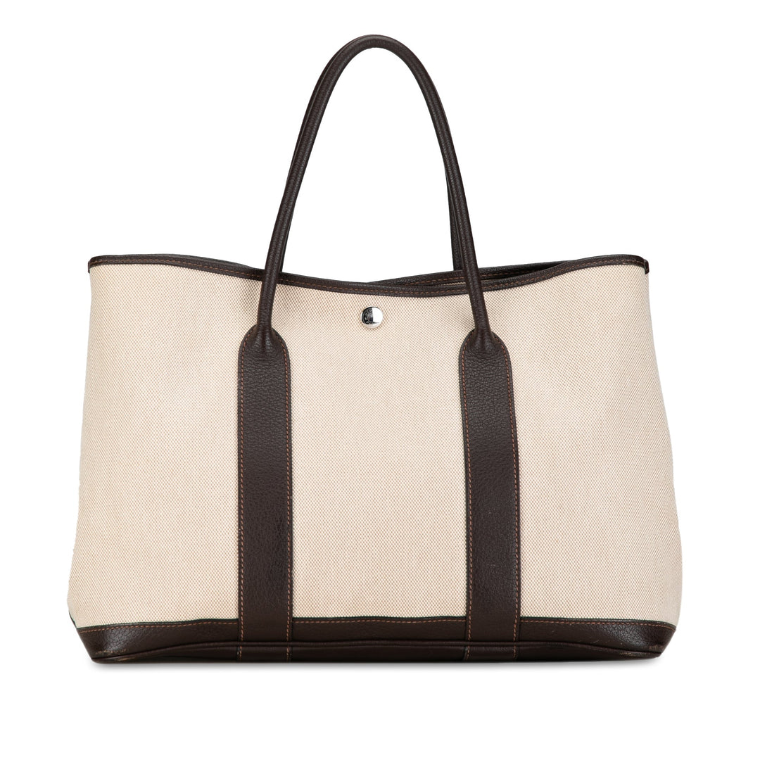 Top quality Hermes Toile Garden Party 36 Tote Bag