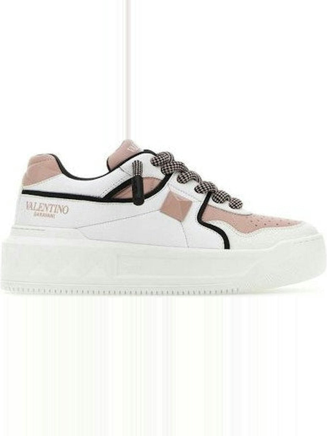 XL LEATHER STUDDED SNEAKERS