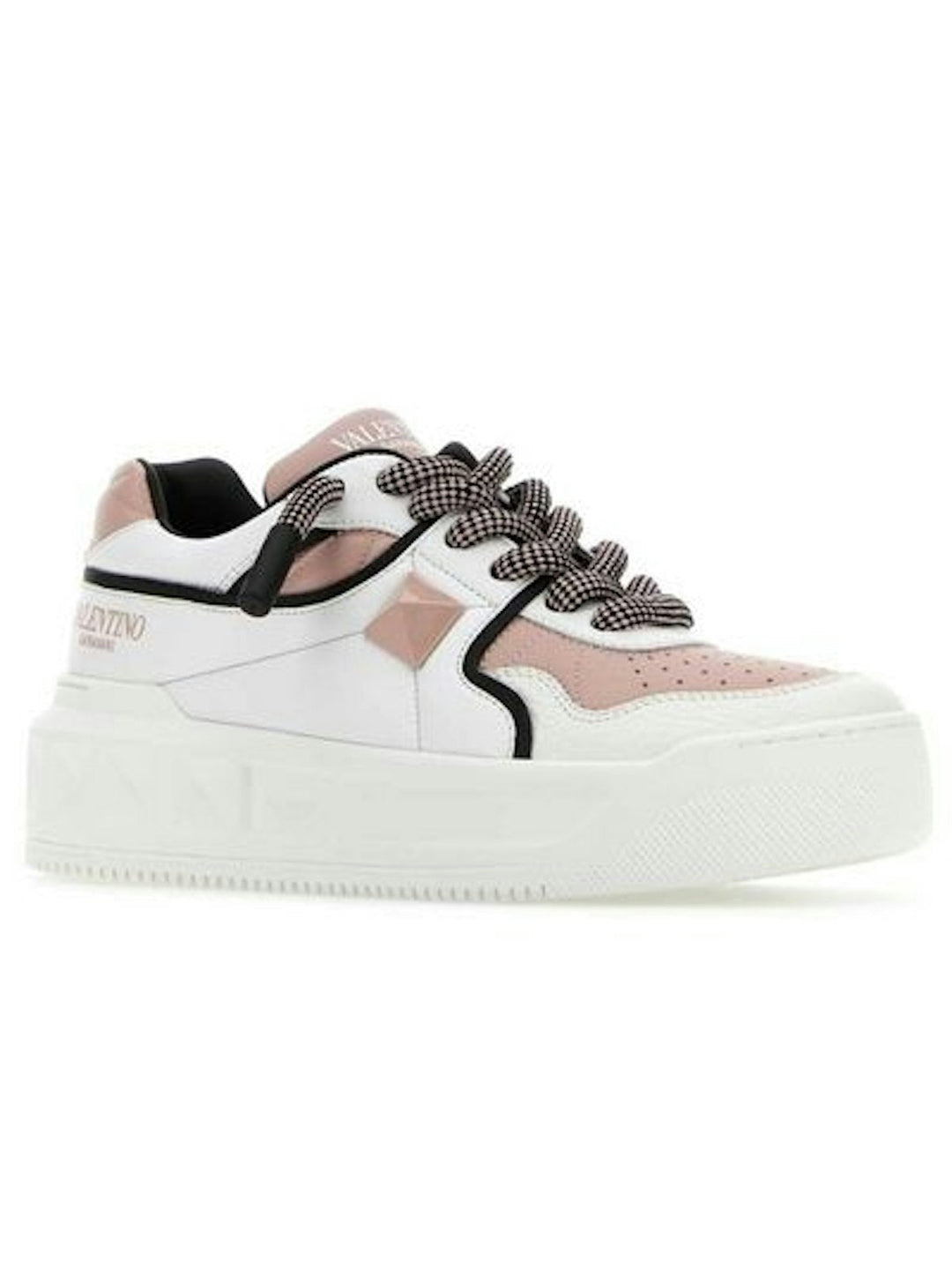 XL LEATHER STUDDED SNEAKERS