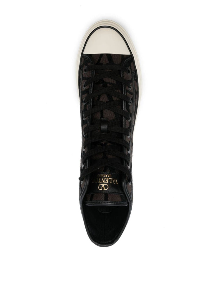 TOILE ICONOGRAPHE  HIGH-TOP SNEAKERS