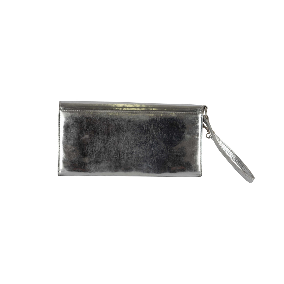 Top quality Dior Christian Top quality Dior Metallic Silver Pochette