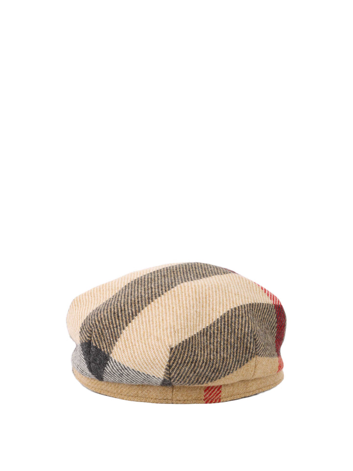 Burberry Check Wool Hat.
