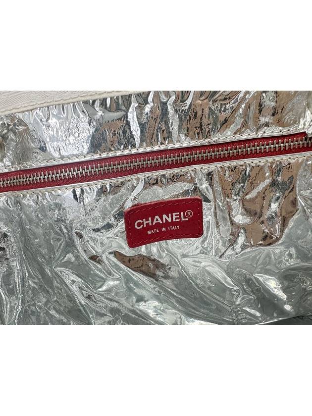 7th division NO 5 canvas chocolate bar chain bag 4VCHB20117 Chanel