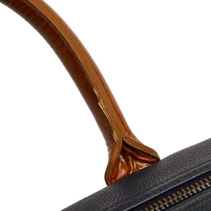 Top Quality Chanel Brown Caviar Bowling Bag 27