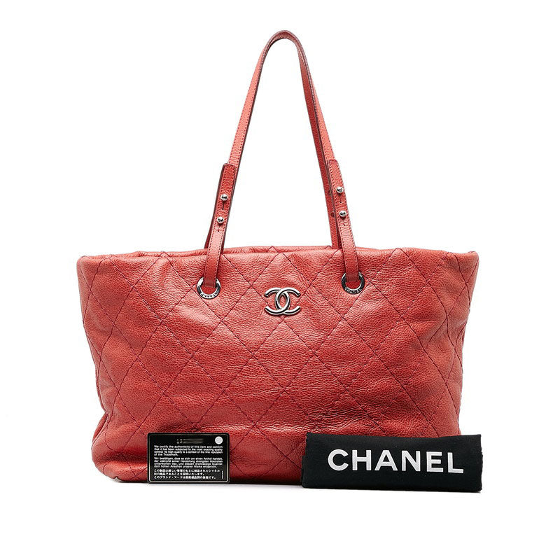 Top Quality Chanel Wild tick Onza Road  Bag Pink Leather  Chanel