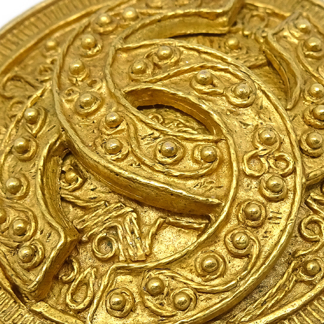 Top Quality Chanel 1994 Filigree Brooch Pin Gold