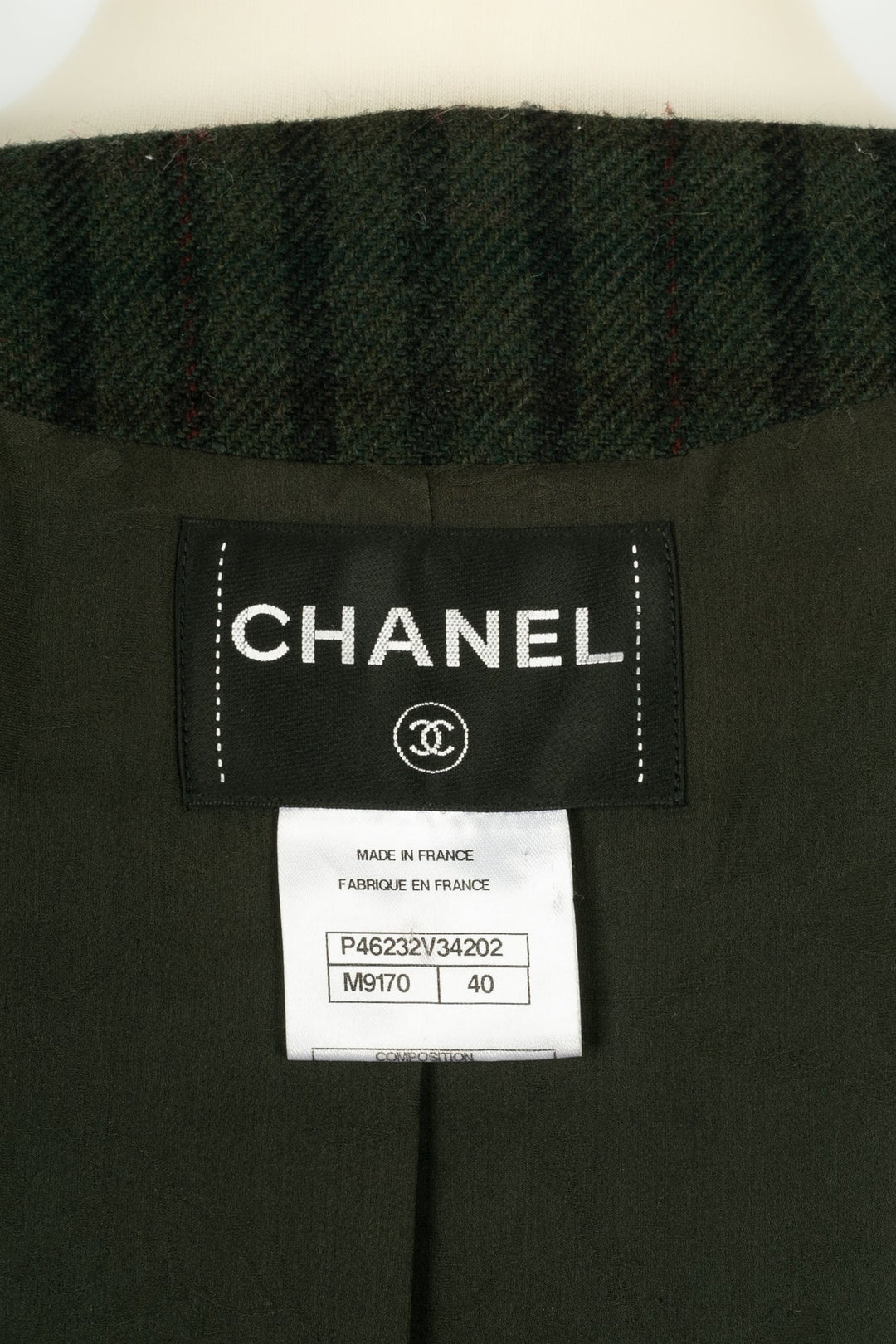 Veste en laine Top Quality Chanel Paris-Edimbourg