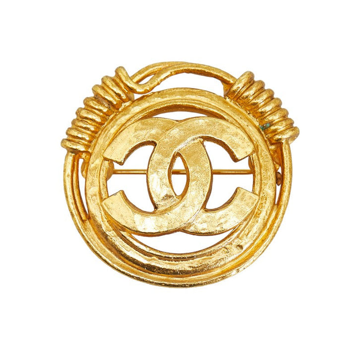 Top Quality Chanel Vintage Coco Round Brochure G   Chanel