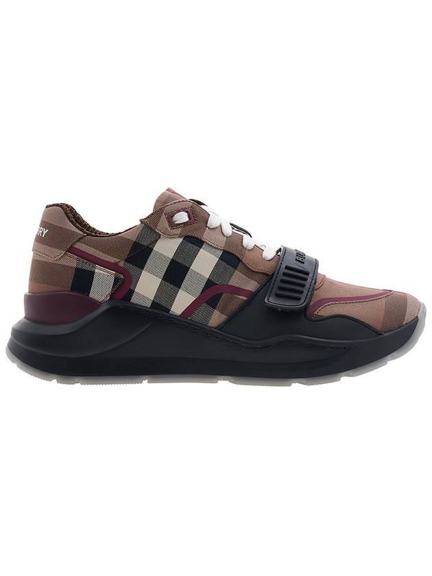 Top Quality Burberry Ramsey Check Cotton Low Top Sneakers Brown