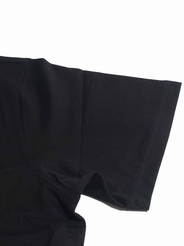 Burberry Logo Print Short Sleeve T-Shirt Black