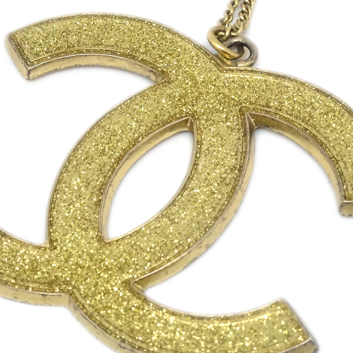 Top Quality Chanel CC Chain Pendant Necklace Gold 05A