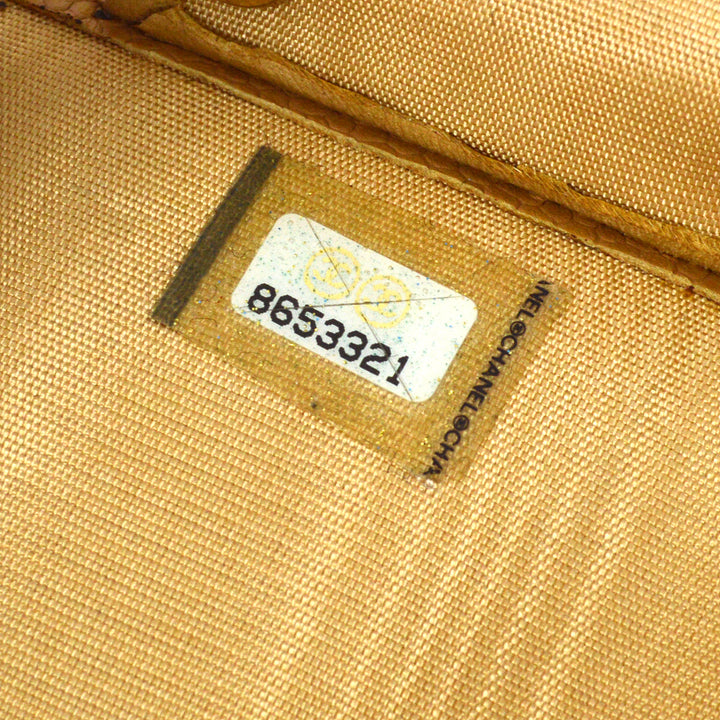 Top Quality Chanel 2003-2004 Beige Caviar Timeless Key Case