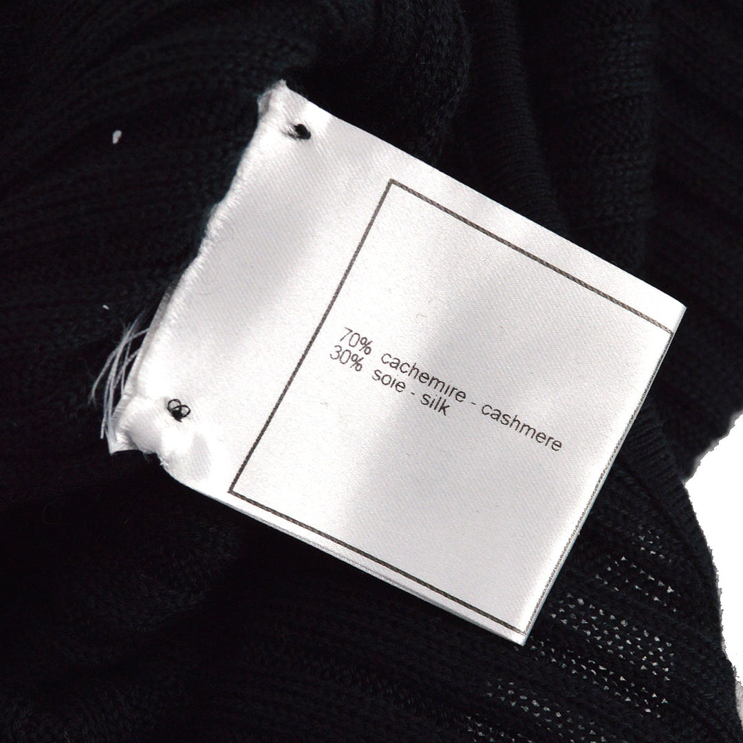 Top Quality Chanel Fall 1997 ribbed cashmere jumper