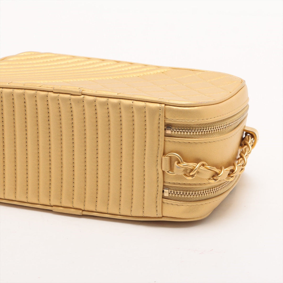 Top Quality Chanel Coco Charm Chain Shoulder Bag Gold Gold  20th