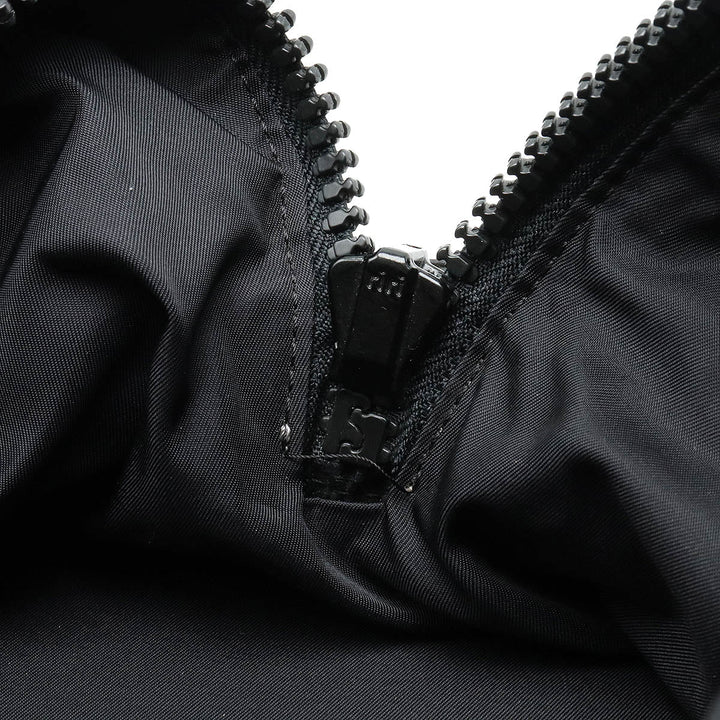 Top Quality Chanel Top Quality Chanel Sports Line Boston Bag Shoulder Bag Cocomark Nylon Canvas Karki Black A19976