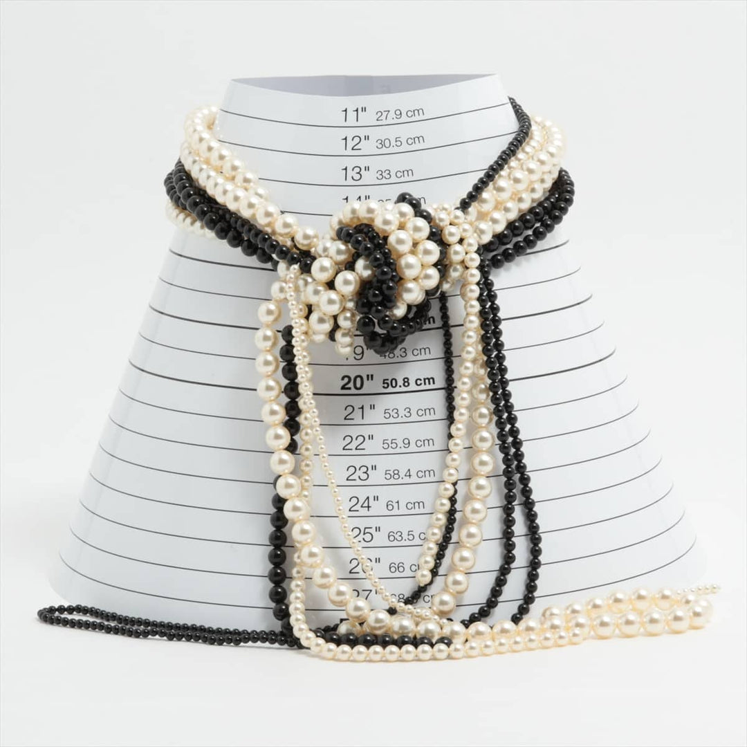 Top Quality Chanel Coca-Cola B14K Necklace GP x  Pearl Silver