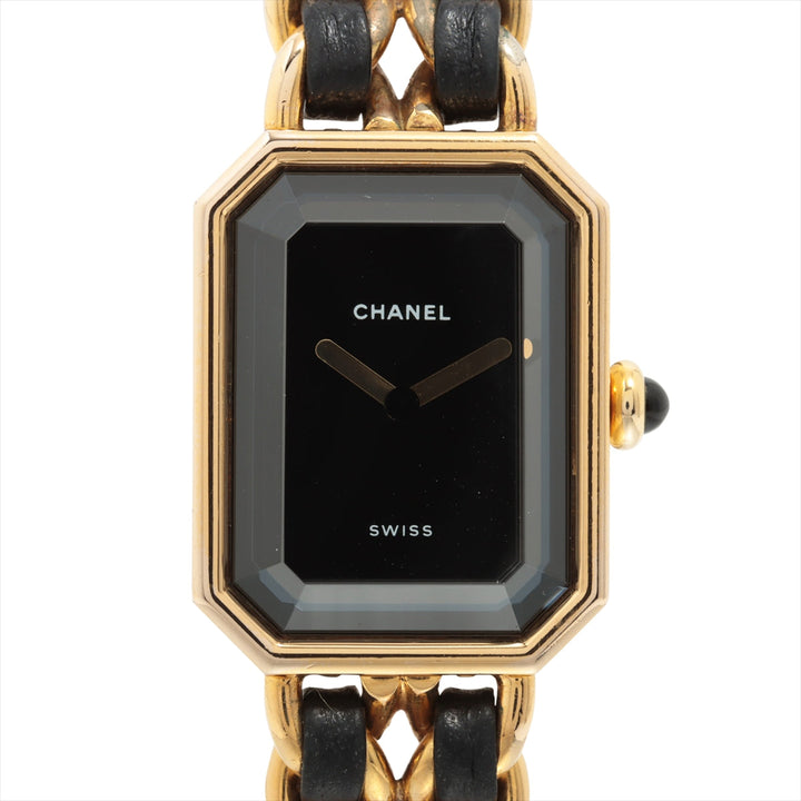 Top Quality Chanel PREMIER L GP  leather QZ Black