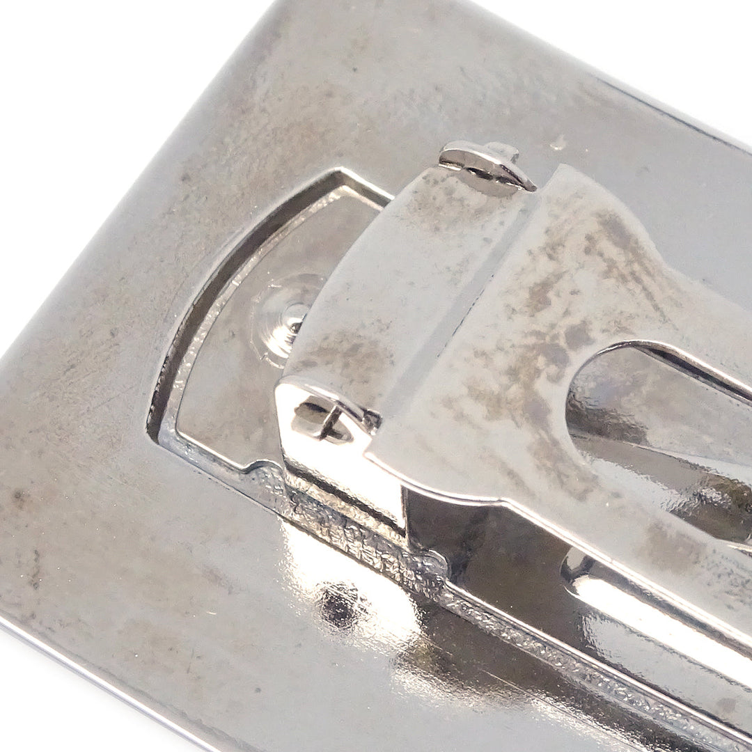 Top Quality Chanel Hair Clip Hairpin Barrette Silver 98A/71
