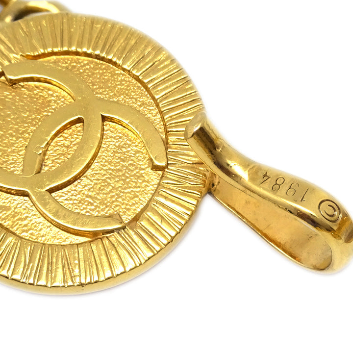 Top Quality Chanel Medallion Chain Belt Gold 1984 Small New